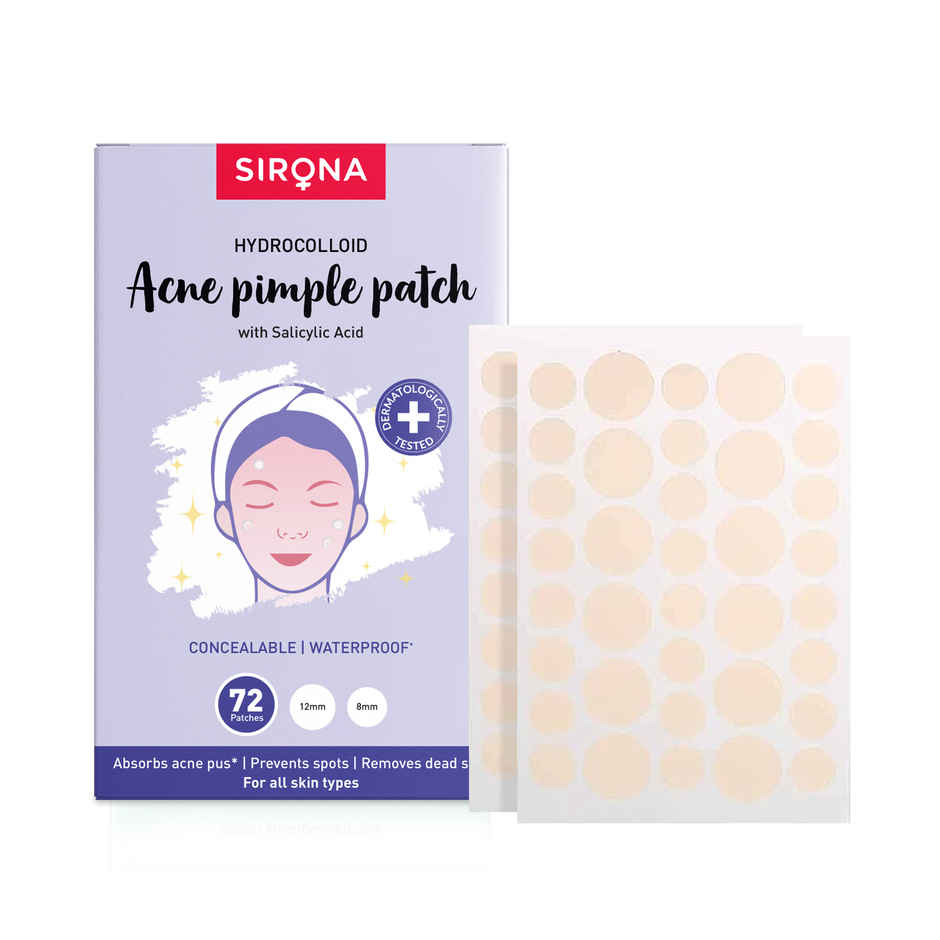 Sirona Acne Pimple Patch For Face For All Skin Types